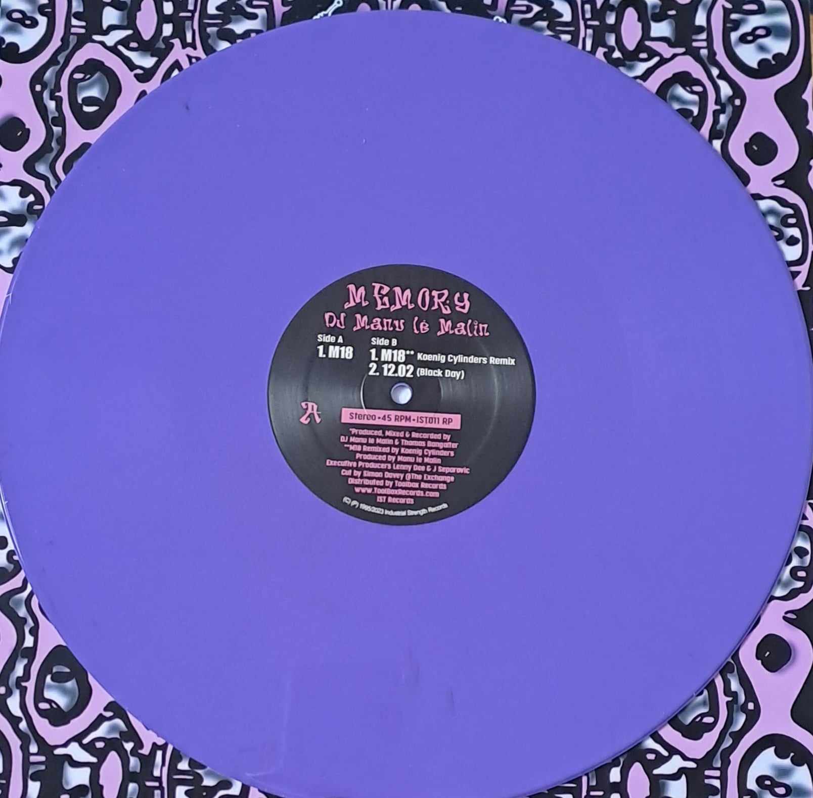 IST 11 RP2023 Purple (toute dernière copie en stock) - vinyle hardcore
